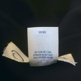 Oscar de la Renta Tie-Neck Jacket Black Wool Crepe Size 4