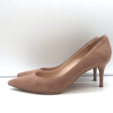 Gianvito Rossi Gianvito 70 Pumps Tan Suede Size 38.5 Pointed Toe Heels