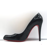 Christian Louboutin Decollete 868 100 Pumps Black Patent Leather Size 41