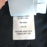 Malia Mills Nico Robe Cover-Up Black Swiss Dot Georgette Size Extra Small/Small