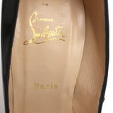 Christian Louboutin Decollete 868 100 Pumps Black Patent Leather Size 41