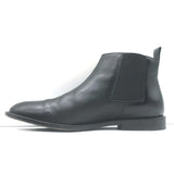 Jenni Kayne Chelsea Boots Black Leather Size 37.5 Flat Ankle Boots