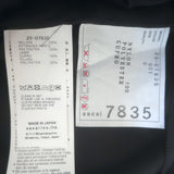 Sacai Pleated-Back Belted Cargo Midi Skirt Black Nylon Size 1