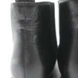 Jenni Kayne Chelsea Boots Black Leather Size 37.5 Flat Ankle Boots