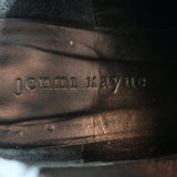 Jenni Kayne Chelsea Boots Black Leather Size 37.5 Flat Ankle Boots