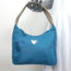 Prada Tessuto Nylon Mini Hobo Blue Shoulder Bag