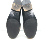 Jenni Kayne Chelsea Boots Black Leather Size 37.5 Flat Ankle Boots