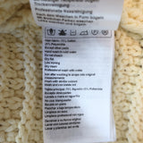 Ba&Sh Gaspard Crochet Knit Cardigan Baby Yellow Cotton-Blend Size Small