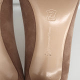 Gianvito Rossi Gianvito 70 Pumps Tan Suede Size 38.5 Pointed Toe Heels