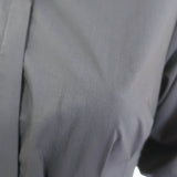 Simkhai Jazz Pintuck Midi Shirt Dress Black Poplin Size Extra Small