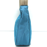 Prada Tessuto Nylon Mini Hobo Blue Shoulder Bag