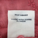 Doen Nerine Embroidered Mini Dress Mirage Pink Cotton-Voile Size Extra Small