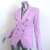 Veronica Beard Miller Dickey Jacket Barely Orchid Size 0 Double Breasted Blazer
