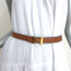 Hermes Constance Reversible Belt Black Swift & Gold Epsom Leather Size 80