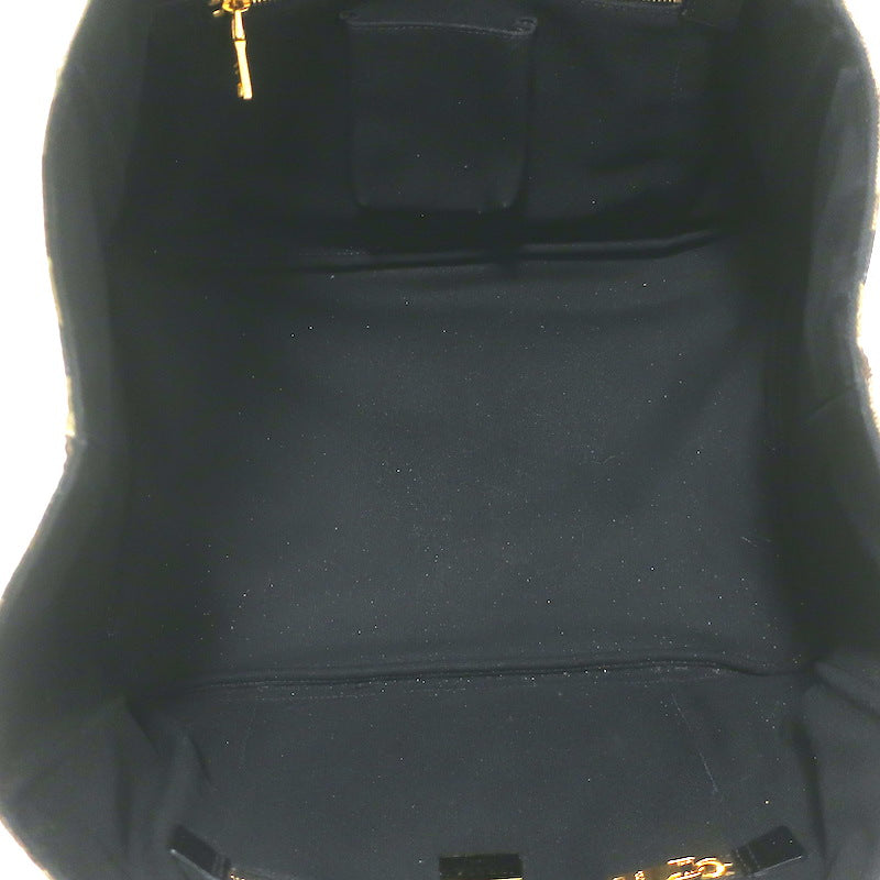 Prada Large Canapa Camo Tote Bag Army Green Canvas