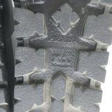 Prada Triangle Logo Rubber Pool Slide Sandals Black Size 38