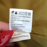 Zimmermann Tropicale Lattice Open-Back Mini Dress Brown Floral Print Size 1