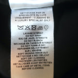 Alaia Leather-Belted Ultra High Rise Barrel Leg Pants Black Cotton Twill Size 36