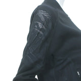 Alo Yoga Laser Cut Zip-Up Jacket Black Size Small