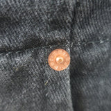 MM6 Maison Margiela High Rise Paneled Barrel-Leg Jeans Black Size 24