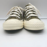Comme des Garcons PLAY x Converse Chuck 70 Multi Heart Sneakers Olive Size 6 NEW