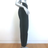 MM6 Maison Margiela High Rise Paneled Barrel-Leg Jeans Black Size 24