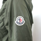 Moncler Gradignan Hooded Windbreaker Jacket Green Youth Size 14