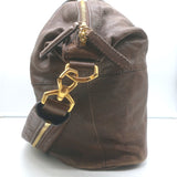 Givenchy Medium Studded Nightingale Bag Brown Leather Satchel