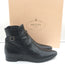 Prada Jodhpur Ankle Boots Black Leather Size 37