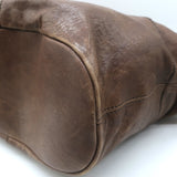 Givenchy Medium Studded Nightingale Bag Brown Leather Satchel