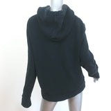 Gucci Logo Hoodie Sweatshirt Black Size Small Oversize Pullover