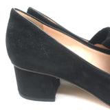 Gucci GG Marmont Fringed Suede Pumps Black Size 37.5