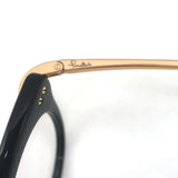 Pomellato Round Eyeglasses Black/Gold PM0041O 001 46mm NEW
