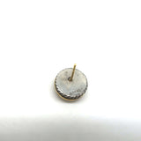 David Yurman Cerise Citrine & Sapphire Round Stud Earrings Sterling Silver