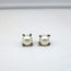 David Yurman Cable Pearl Stud Earrings with Diamonds Sterling Silver