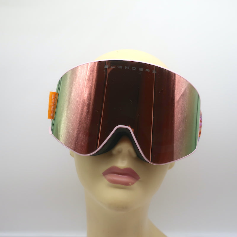 blenders ski goggles Blenders Diva Drama Snow Goggles Pink & Yellow – Celebrity Owned
