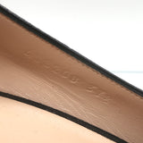 Gucci GG Marmont Fringed Suede Pumps Black Size 37.5