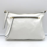 Isabel Marant Nessah Crossbody Bag White Leather Small Clutch
