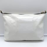 Isabel Marant Nessah Crossbody Bag White Leather Small Clutch