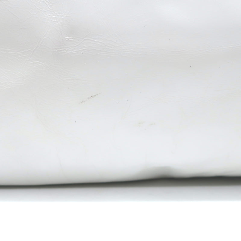 Isabel Marant Nessah Crossbody Bag White Leather Small Clutch