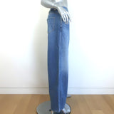 MOTHER The Delinquent Button Nerdy Wide Leg Jeans Birds Gone Wild Size 29 NEW