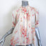 The Great The Fiddle Top Hillside Floral Print Size 0 Button-Front Blouse