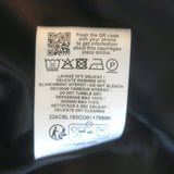 Courreges Perfecto Moto Jacket Black Modular Cotton Size 34