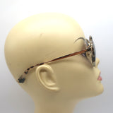 Prada Cinema Round Sunglasses Beige Tortoise/Gold UAO-6O2