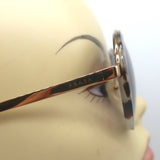 Prada Cinema Round Sunglasses Beige Tortoise/Gold UAO-6O2