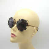 Prada Cinema Round Sunglasses Beige Tortoise/Gold UAO-6O2