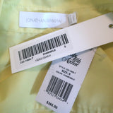 Jonathan Simkhai Aulora Cutout Mini Dress Chamomile Cotton Size Small NEW