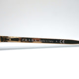 Prada Cinema Round Sunglasses Beige Tortoise/Gold UAO-6O2