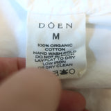 Doen Sterling Eyelet-Embroidered Puff Sleeve Mini Dress White Size Medium