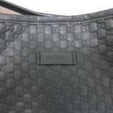 Gucci Outlet Microguccissima Joy Tote Black Leather Large Shoulder Bag